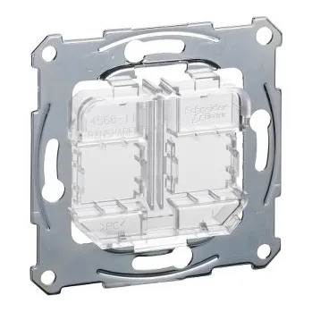 SCHN MTN4566-0080 Merten - Nosná deska pro modulární konektory, průhledná