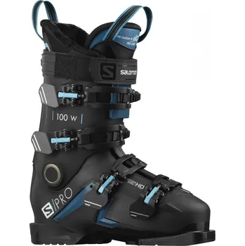 Sjezdové boty Salomon S/Pro 100 W Black/Blue/Scuba Velikost: 27/27,5