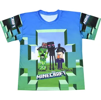 Tričko MINECRAFT zelené Velikost: S