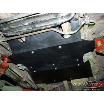 Kryt motoru Kryt převodovky a diferenciálu, NISSAN Patrol /3 dveř., (Y61), 2000->2010, ohýbaný, hliník 5 mm (75.15.1126)