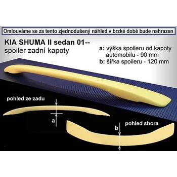 Auto-moto Spoiler na kapotu, KIA Shuma II, 01-> (69.307)