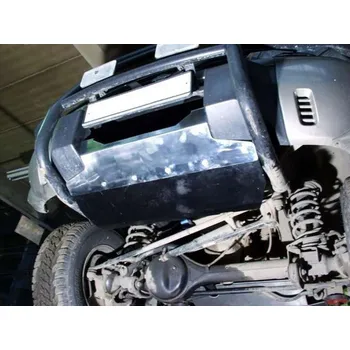 Kryt motoru Kryt řídících tyčí, NISSAN Patrol, (Y61), 2000->2005, ohýbaný, ocel 3 mm (75.15.0607)