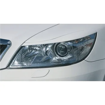 Tuning RS - Kryty světlometů Milotec (mračítka) - ABS černý, Škoda Octavia II, 2008 - 2013; RS (10.2 602 04)