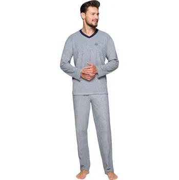 Pánské pyžamo Regina Compass šedé