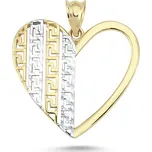 Lillian Vassago Zlatý přívěsek srdíčko LLV46-GP101