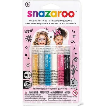 Pastelky pro malování na tělo a obličej 6 kusů - Fantazie