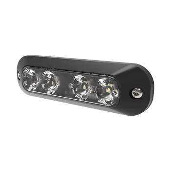 Maják LED Výstražné oranžové světlo ECCO | 4x LED | ED3704A (LED Predator)
