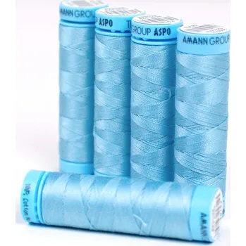 Nit Snový svět Bavlněná nit nebeská modrá (0272) 100 metrů