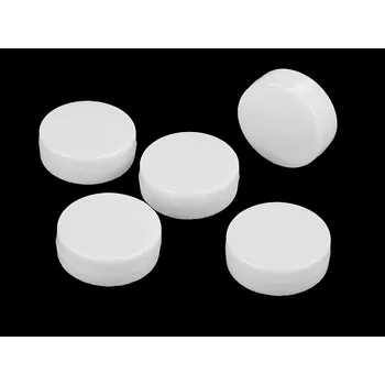 Chrastítko ploché Ø30 mm, barva bílá