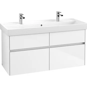 Koupelnový nábytek Villeroy & Boch Collaro skříňka pod umyvadlo, 115,4x44,4x54,6 cm, 4x zásuvka, Glossy White (C01200DH)