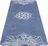 YATE Yoga Mat přírodní guma 185 x 68 x 0,4 cm, tmavě modrá