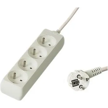 Prodlužovací kabel PremiumCord Prodlužovací přívod 230V 2m 4zásuvky