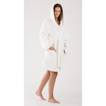 Dámský župan Dámský župan s kapucí 31190100 Vestis Lilly L/XL sv.Modrá