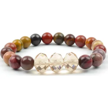 Náramek Moni dámský náramek jaspis mookait