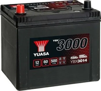 Autobaterie Yuasa YBX3014 SMF 12V 60Ah 500A