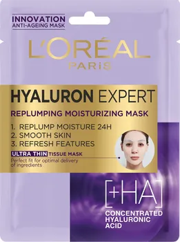 Pleťová maska L’Oréal Paris Hyaluron Specialist plátýnková maska 30 g