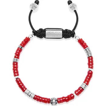 Náramek Náramek červený Heishi MB4010XL