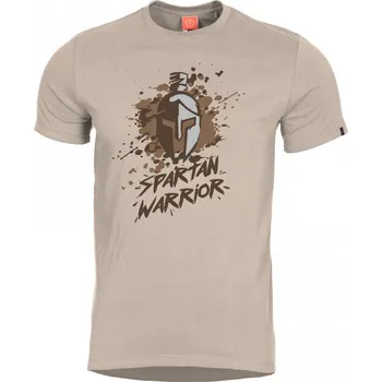 Pánská móda PENTAGON triko SPARTAN WARRIOR KHAKI