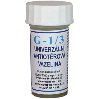 Plastické mazivo Vazelína univerzální G-1/3 (25g)