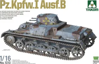 Plastikový model Takom Pz.Kpfw.I Ausf.B 1:16