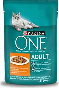 Krmivo pro kočku Purina One Adult mini filetky kuře a fazolky 85 g