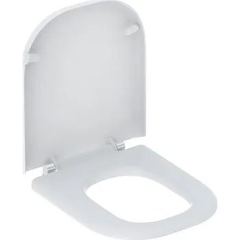 WC sedátko Geberit Selnova Comfort Square bezbariérové WC sedátko, duroplast, upevnění zdola, bílá (500.793.01.1)