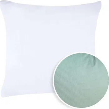 Polštář manšestr 45x45cm mintová (798982)