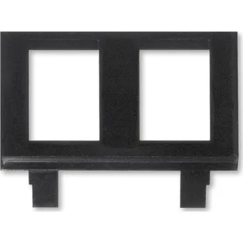 vypínač a zásuvka Maska nosná pro 2 komunikační zásuvky keystone 5014E-B01018 ABB Time