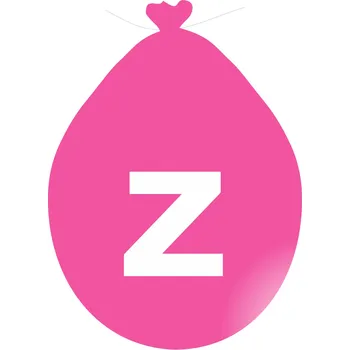 Balónek Balónek písmeno Z růžové balonky.cz azr