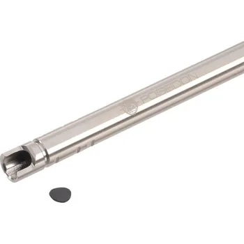Airsoft Poseidon Niklovaná hlaveň 6,05mm se vzduchovou drážkou pro GBB Marui / WE (100mm)