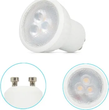 Žárovka LED žárovka GU10 230V 3W 35mm denní bílá