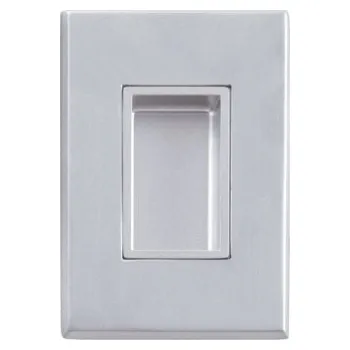 Dveřní kování TUPAI mušle na posuvné dveře,hranatá, malá TUPAI - 2649 CP