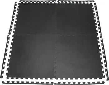 podložka na cvičení One Fitness MP10 ochranná puzzle podložka 122 x 122 x 1 cm černá