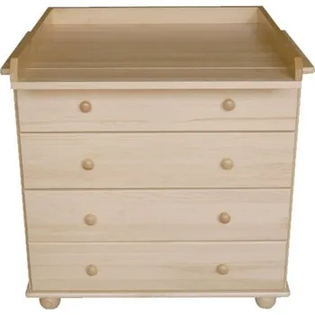 Komoda Via-nábytek Přebalovací komoda - pult Povrchová úprava: Moření odstín olše