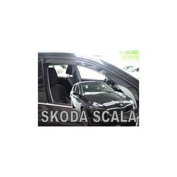 Plexi ofuk oken Deflektory (ofuky) bočních oken Škoda Scala 5dv. -- od roku výroby 2019- kouřové provedení (na přední okna) SLEVA 8%
