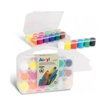 Vodová barva Akrylové barvy Primo 18x25ml