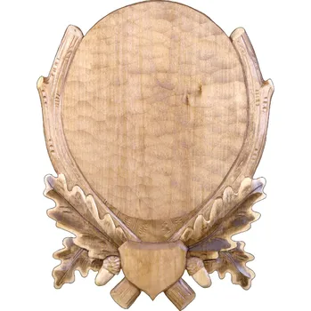 Obraz Dřevo Novák podložka pod trofej řezbovaná, Daněk sika č. 202 Barva: přírodní,