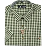 Luko 124118 myslivecká košile s krátkým rukávem s výšivkou jelena Velikost: 39,