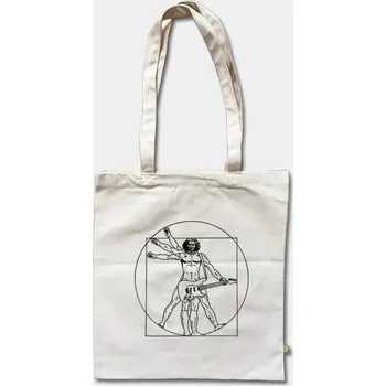Taška - Vitruviánský muž s kytarou