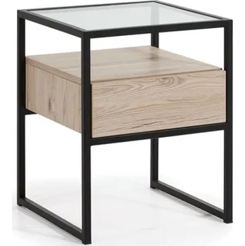 Noční stolek Noční stolek GLAS LOOFT GLST