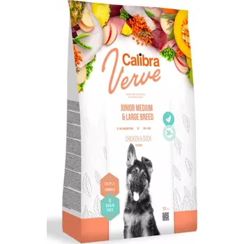 Krmivo pro psa Calibra Dog Verve GF Junior M/L Chicken&Duck 14 kg