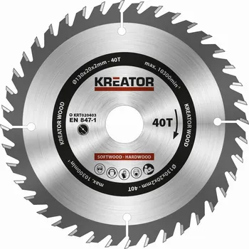 Pilový kotouč KREATOR KRT020403 130 mm