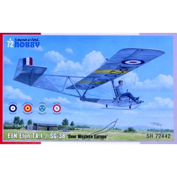 Plastikový model Special hobby 1/72 EoN Eton TX.1 / SG-38 'Over Western Europe'