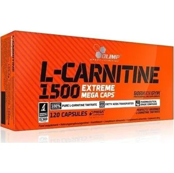 Spalovač tuku Olimp L-Carnitine 1500 extreme mega caps 120 cps.