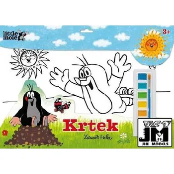 omalovánky 2076 Omalovánky s vodovkami A3 Krtek