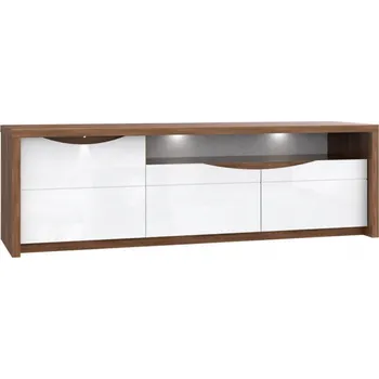 Televizní stolek Tv Stolek Saint Tropez 187cm Dub Sangallo/Bílý