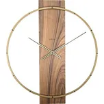 Nástěnné hodiny NeXtime Carl dřevo 58,5 x 50,5 cm