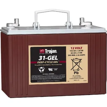Trakční baterie Trojan 31-Gel 12V, 102Ah C20 (Gelová Trakční baterie )
