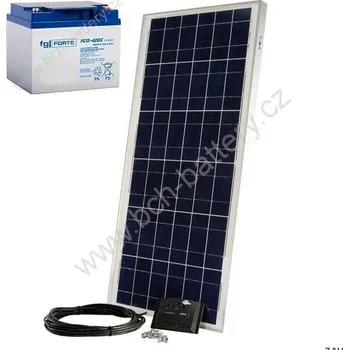 solární set 30Wp Sunset 12 V, 30Wp, 12V DC 30W/h (Solární sestava 12V/30Wp )