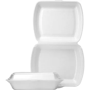 Jednorázové nádobí Menubox XPS jednodílný 230x190mm 125ks/bal.